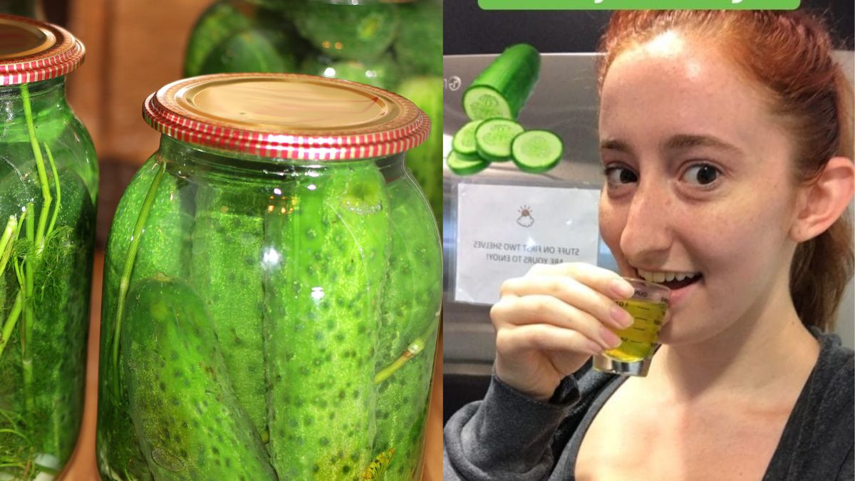 Piła zalewę z ogórków przez tydzień. Efekty zaskoczyły nawet ją