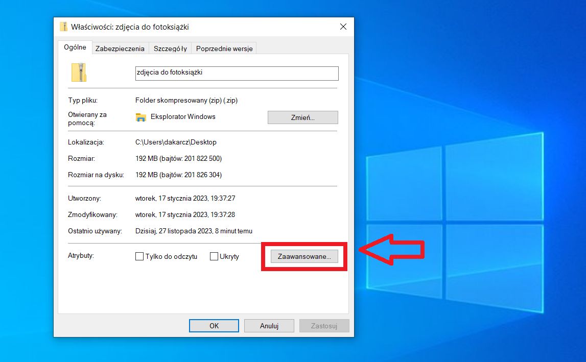 Jak zabezpieczyć folder w Windows 10?