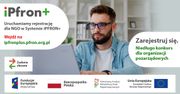 Uruchamiamy rejestrację dla NGO w Systemie iPFRON+