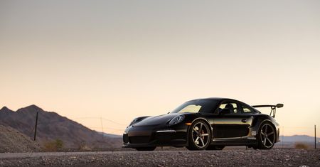 Porsche 911 GT3 RS na felgach Vossen - zdjęcia
