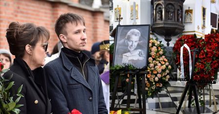 Pogrzeb Emiliana Kamińskiego. Poruszające słowa syna aktora: "Synku, ja nie dożyję pięciu lat"