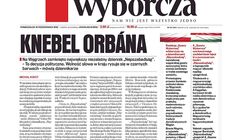 „Gazeta Wyborcza” solidaryzuje się z zamkniętym dziennikiem węgierskim, byli publicyści „Uważam Rze” zarzucają jej hipokryzję