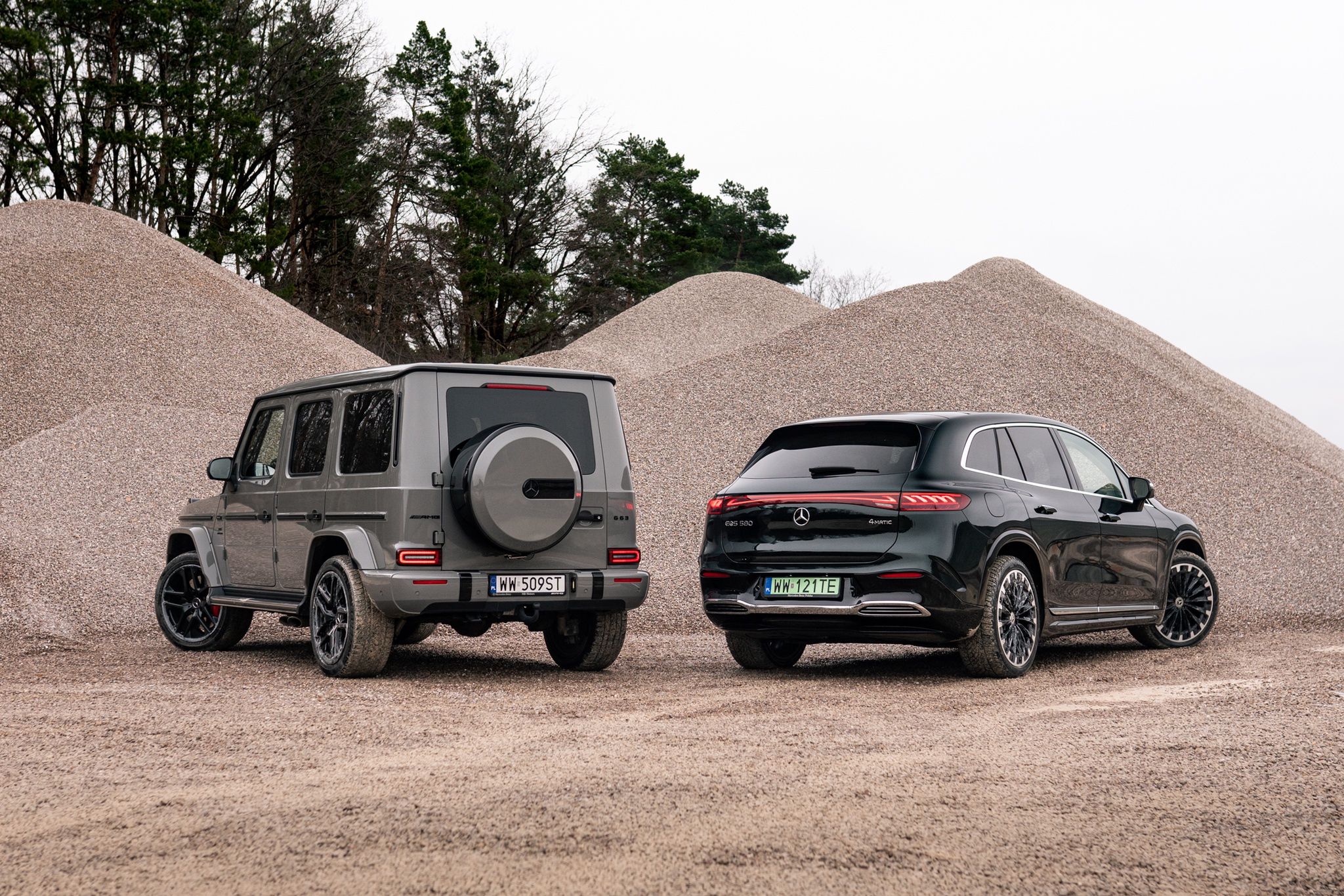 Mercedesy EQS SUV i G63 AMG