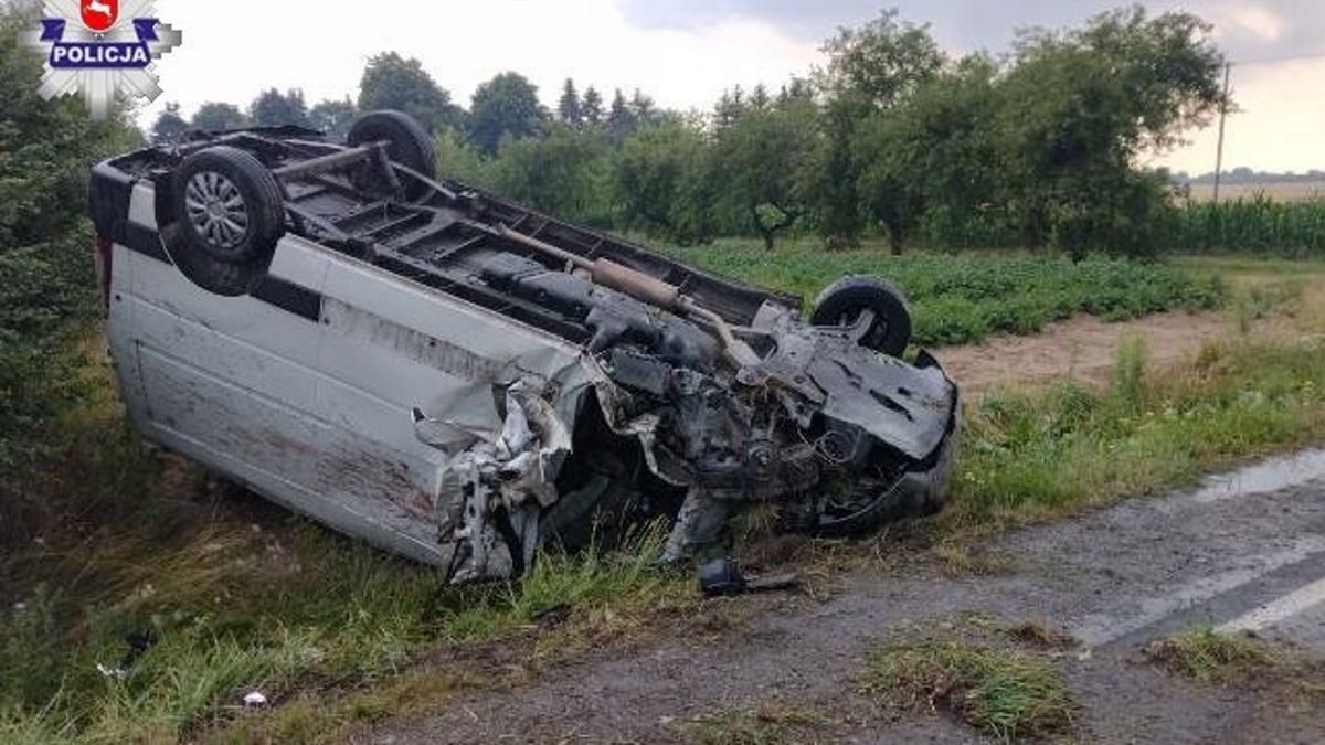 Kierowca dostawczaka nie żyje