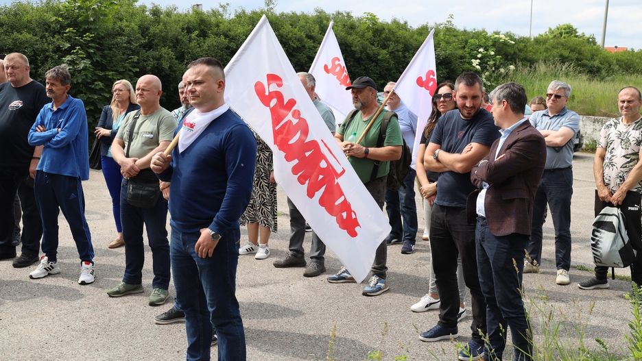 PKP Cargo w Szczecinku. Protest pracowników