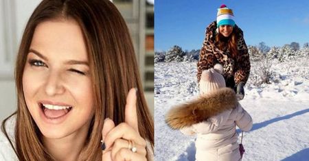 Internauci dopatrzyli się na zdjęciu Lewandowskiej naturalnego futra: "Jak można być tak BEZMYŚLNYM I BEZ SERCA?"