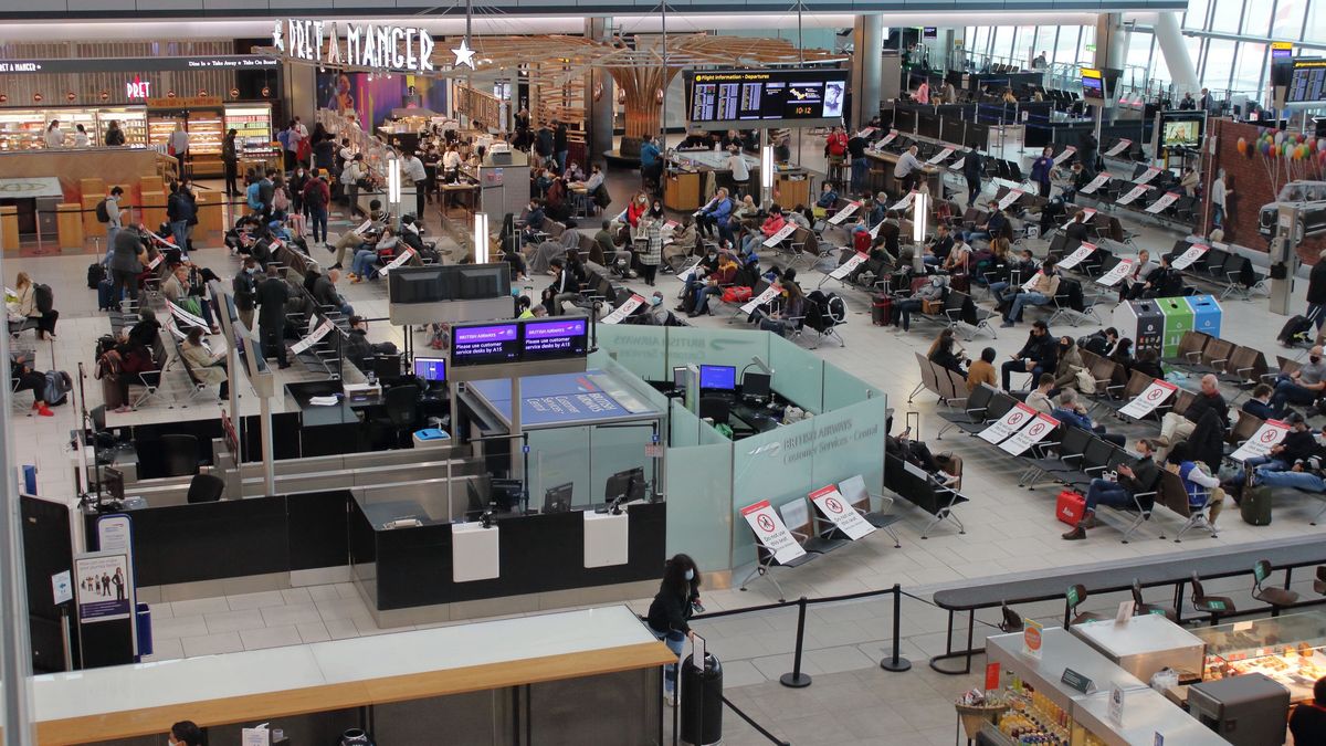 Lotnisko Heathrow, zdjęcie ilustracyjne
