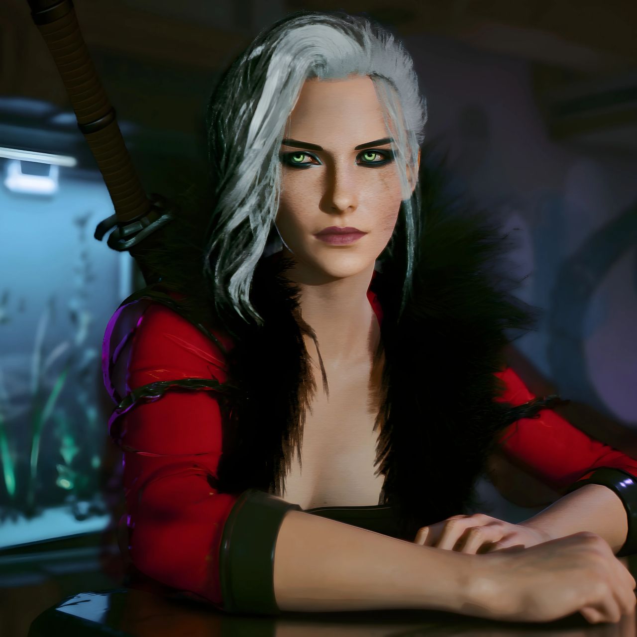 Ciri, Triss, Yennefer, Aloy, Faith i Ady w Cyberpunk 2077