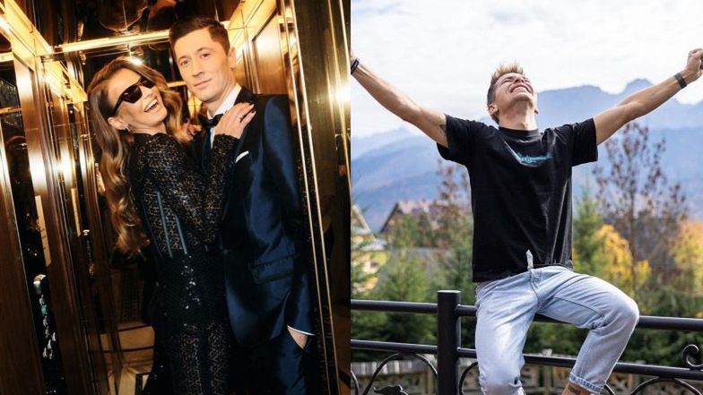 Anna i Robert Lewandowscy i Friz