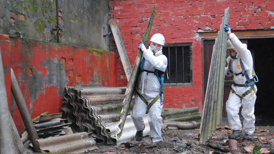 azbest, czyste miasto