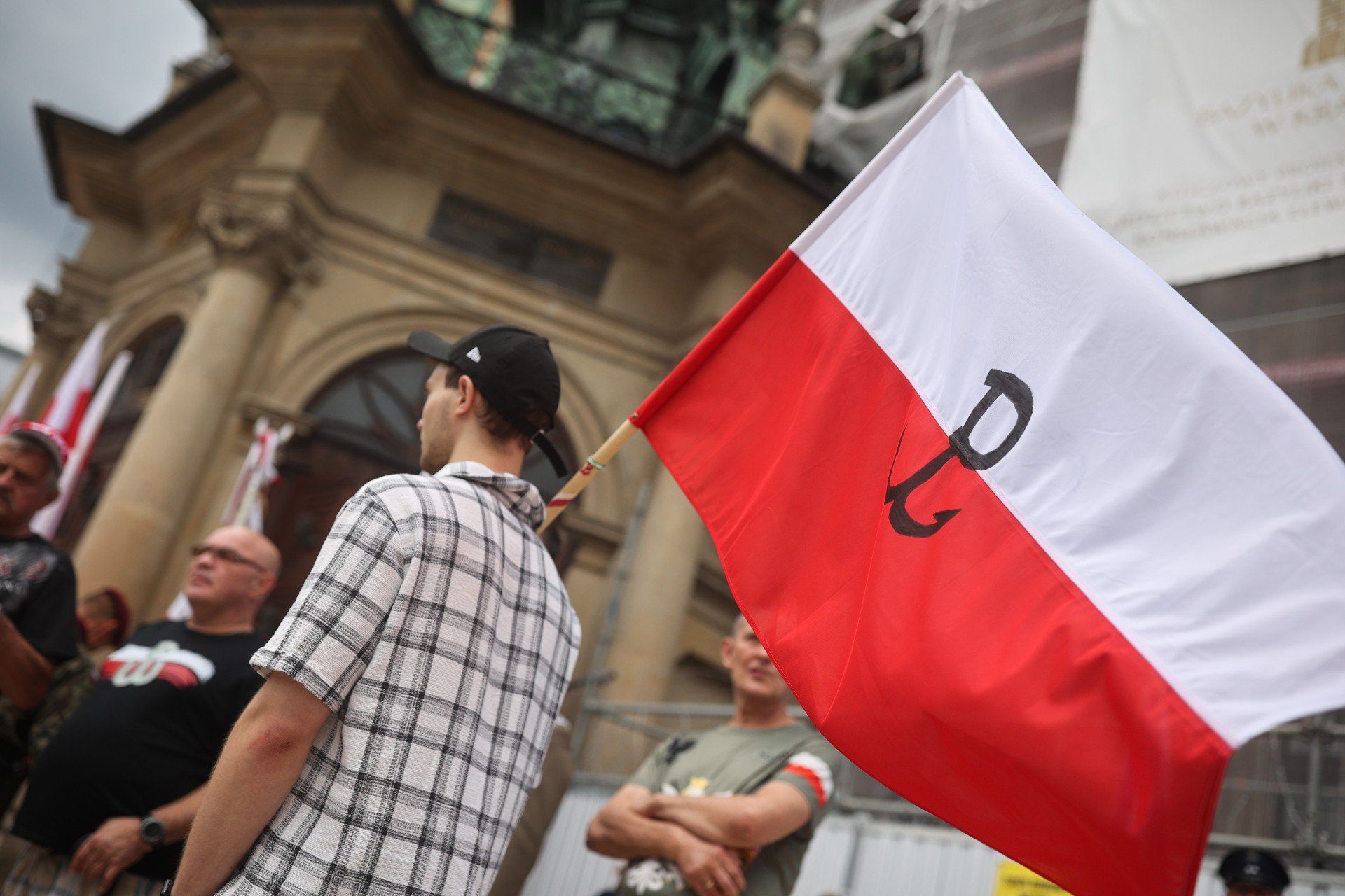 01.08.2025 KRAKOW, RYNEK GLOWNY, ROCZNICA WYBUCHU POWSTANIA WARSZAWSKIEGO, NZ FOT. ANDRZEJ BANAS / POLSKA PRESS