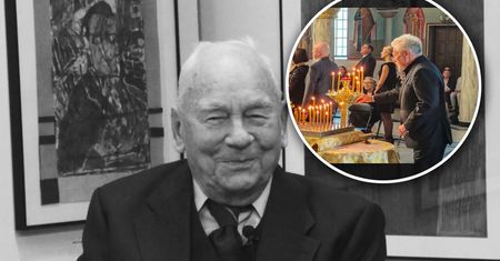 Aleksander Kwaśniewski na pogrzebie wuja. Michał Bałasz miał 102 lata