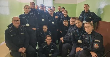 Słupsk: Słuchacze Szkoły Policji z wizytą na komisariacie