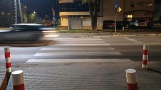 Malbork: Przejście ze złą sławą. Znów ktoś "uciekał przed potrąceniem"