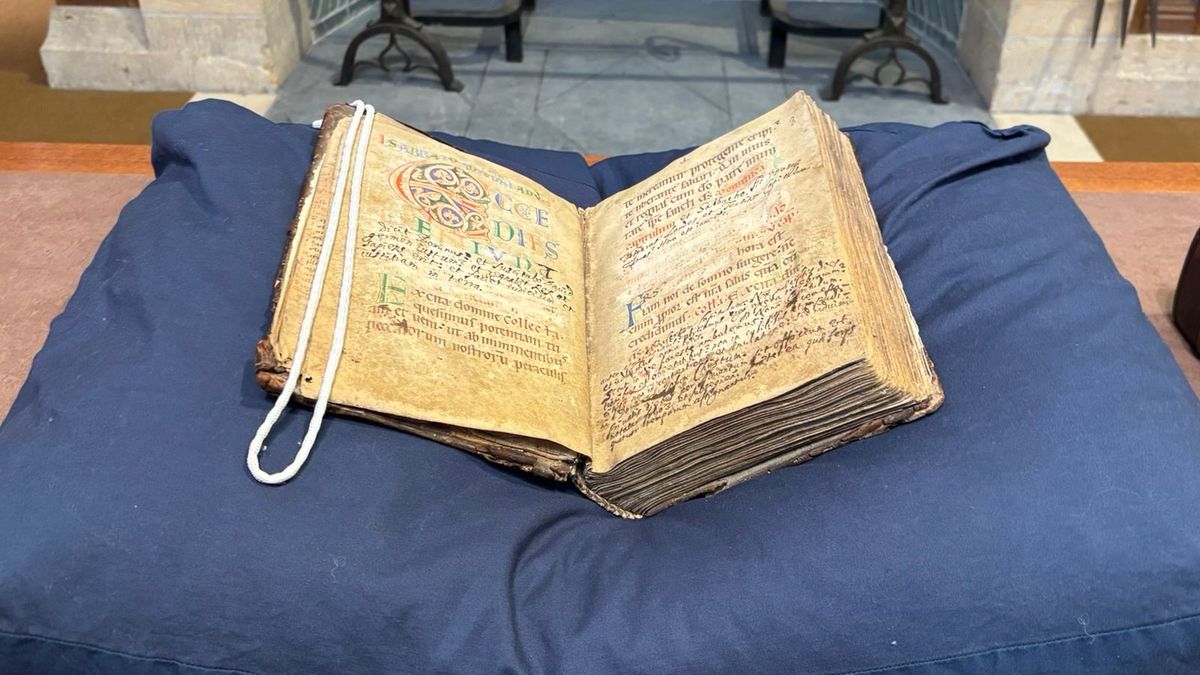 "Collectarium lądzkie" - zabytkowy cysterski rękopis z XII wieku