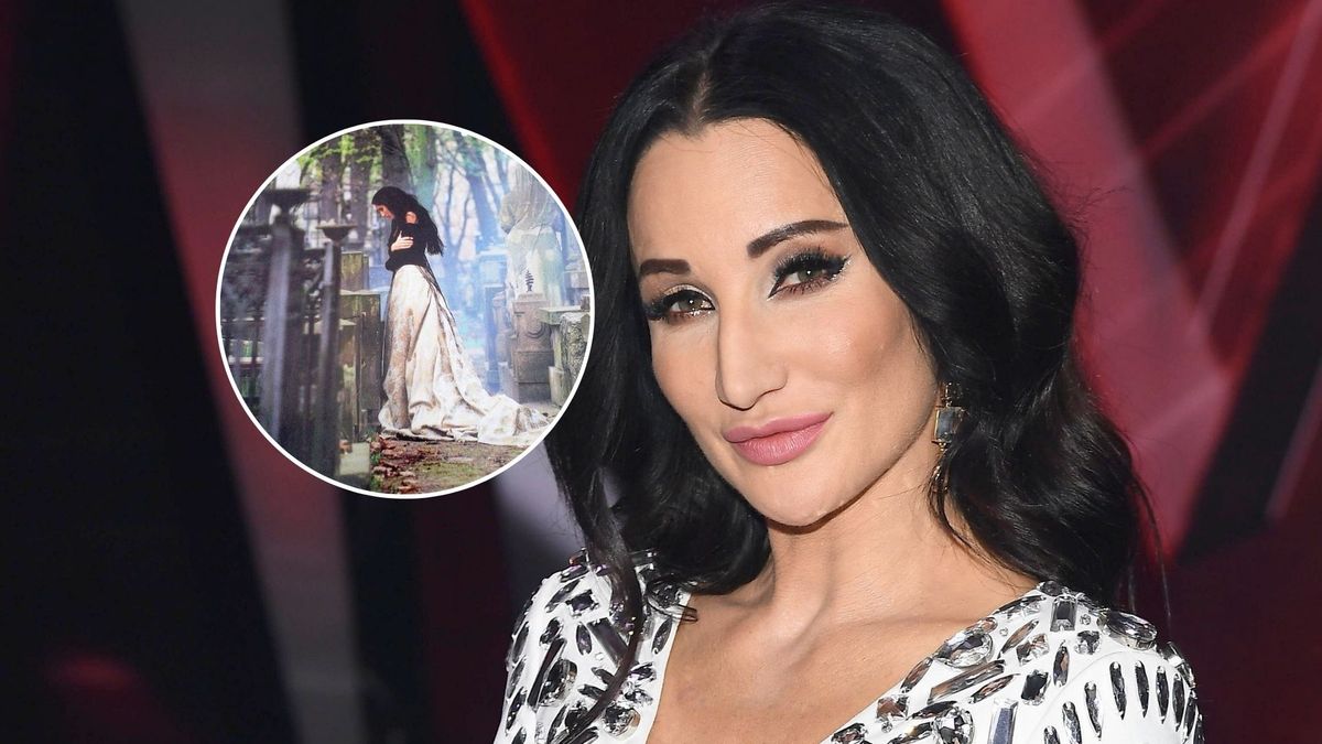 Justyna Steczkowska o sesji na cmentarzu 