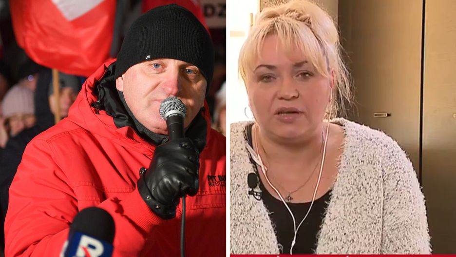 Marian Kowalski i Agnieszka Siewiereniuk-Maciorowska byli częstymi komentatorami w TVP Info