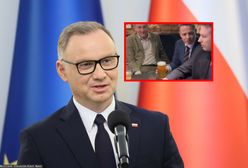 Piwo z Trzaskowskim. Duda o Mentzenie: trochę go wykiwali