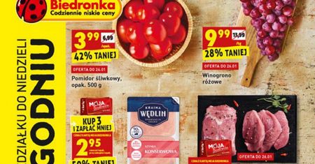 Biedronka gazetka od 24 stycznia 2022. Jakie promocje w Biedronce?