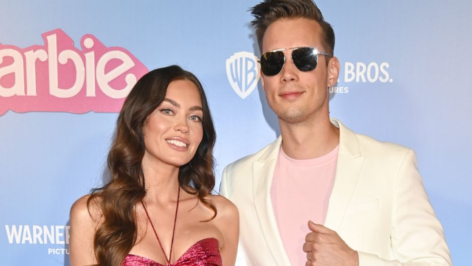 Edyta Zając pojawiła się z partnerem na premierze filmu "Barbie"