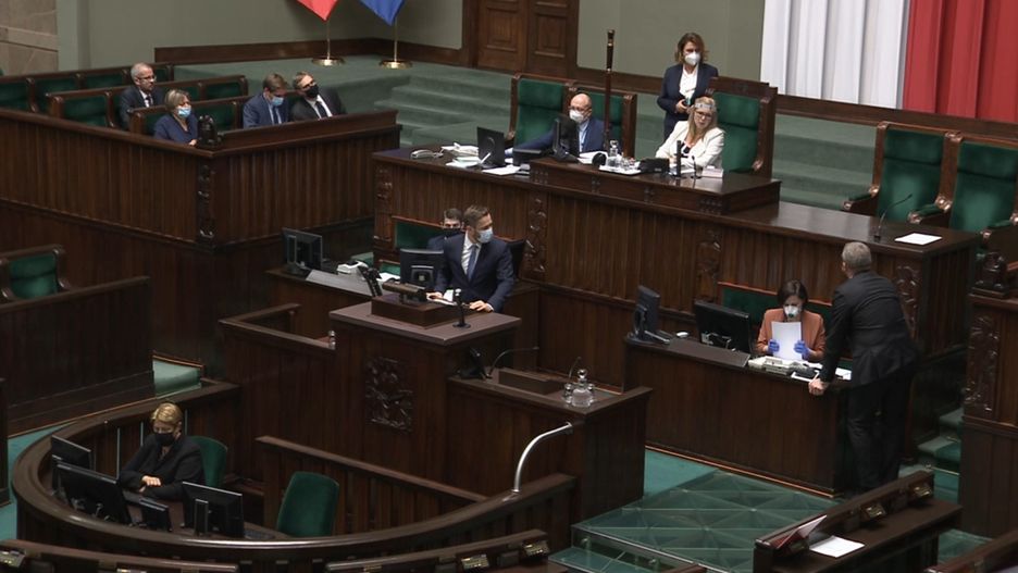 Koronawirus. Polska. Małgorzata Gosiewska strofuje posłów Konfederacji (Fot: sejm.gov.pl)