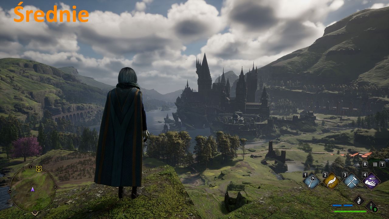 Hogwarts Legacy - ustawienia średnie