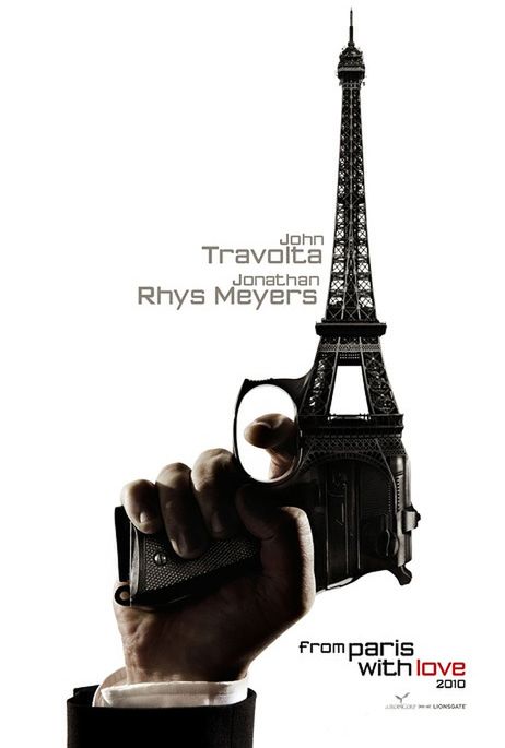 Kuszący plakat From Paris with love 2