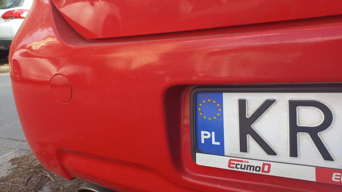 Tablica rejestracyjna