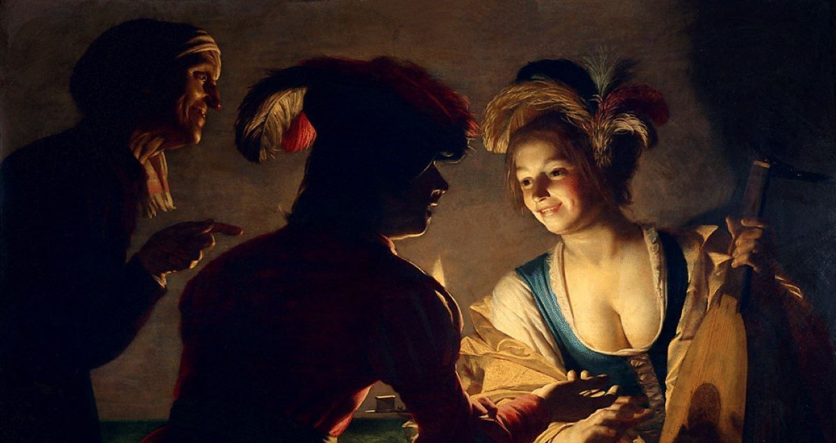 Swatanie. Obraz Gerarda van Honthorsta
