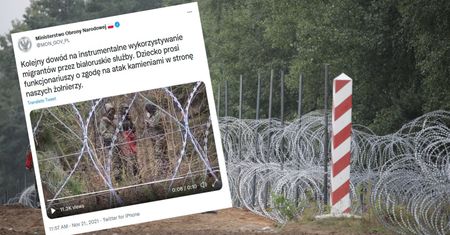 Dramat na granicy. Wstrząsające nagranie służb