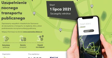 Sosnowiec. Rewolucja w nocnej komunikacji. Zamiast tramwaju, bus na telefon