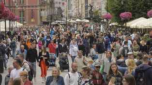 Polskie miasto przyciąga tłumy. Obłożenie na poziomie bliskim 90 proc.