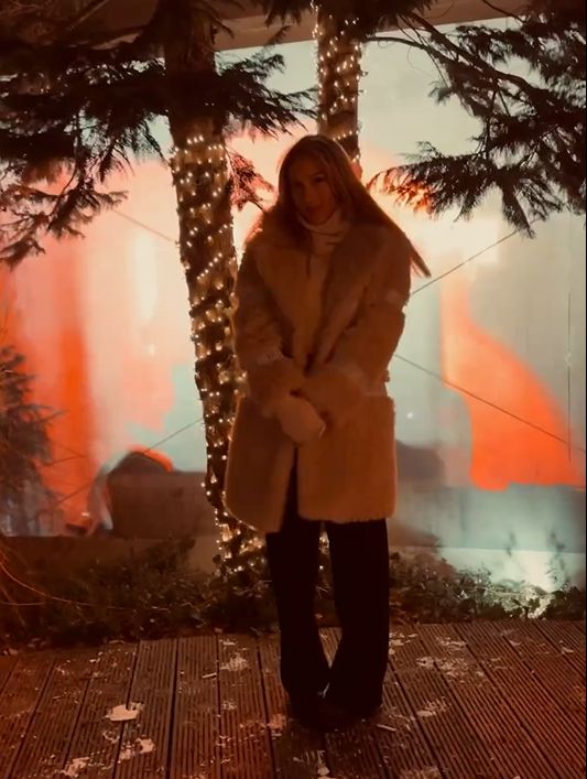 Ida Nowakowska ma modne futerko na zimę