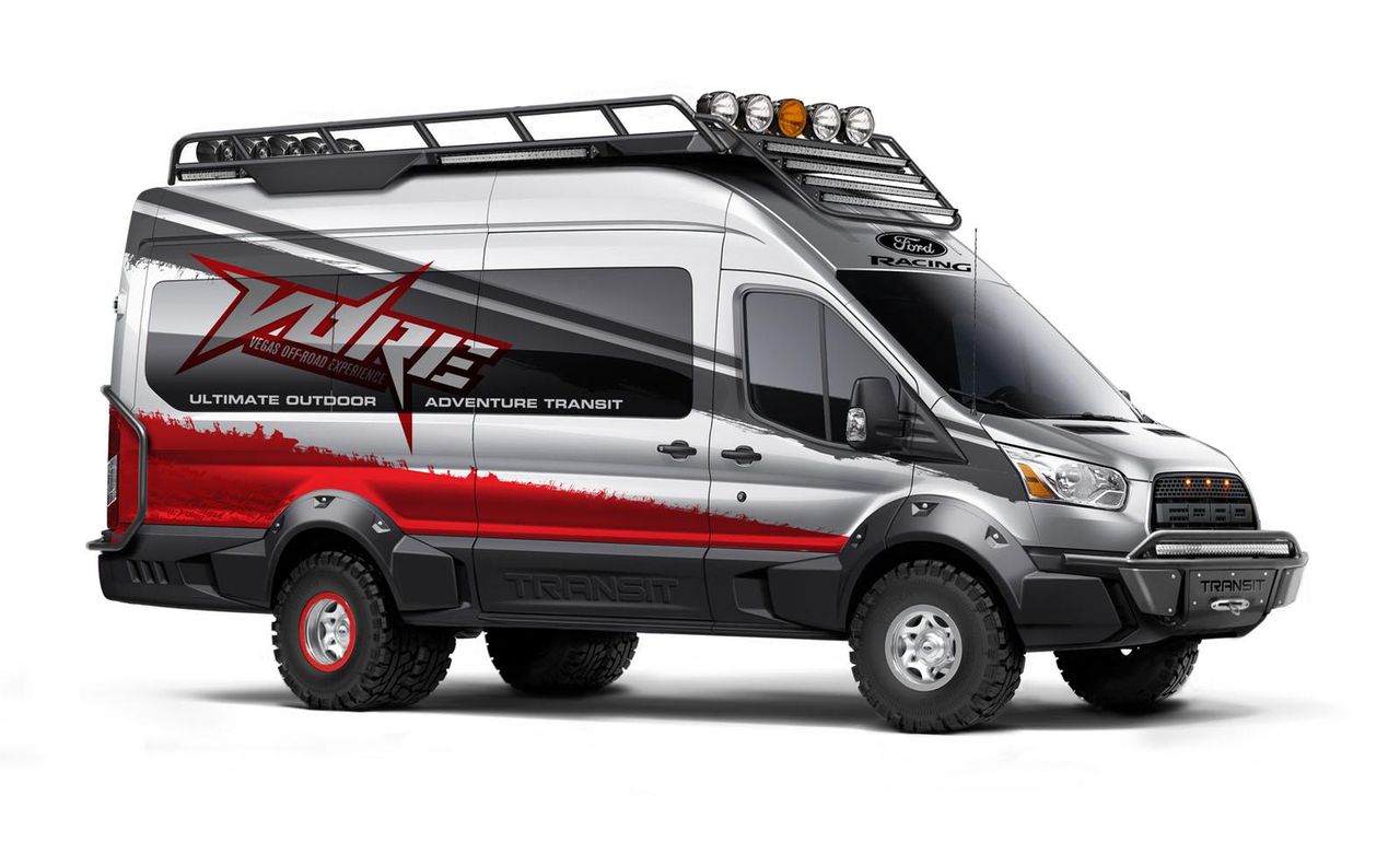 Ford na SEMA – modele Transit i Expedition po tuningu