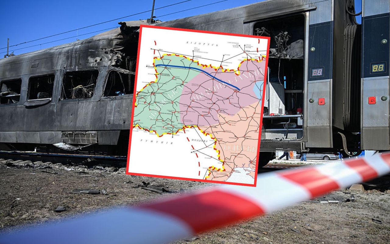 Ataki na kolej w Ukrainie. W tle logistyka z Polski