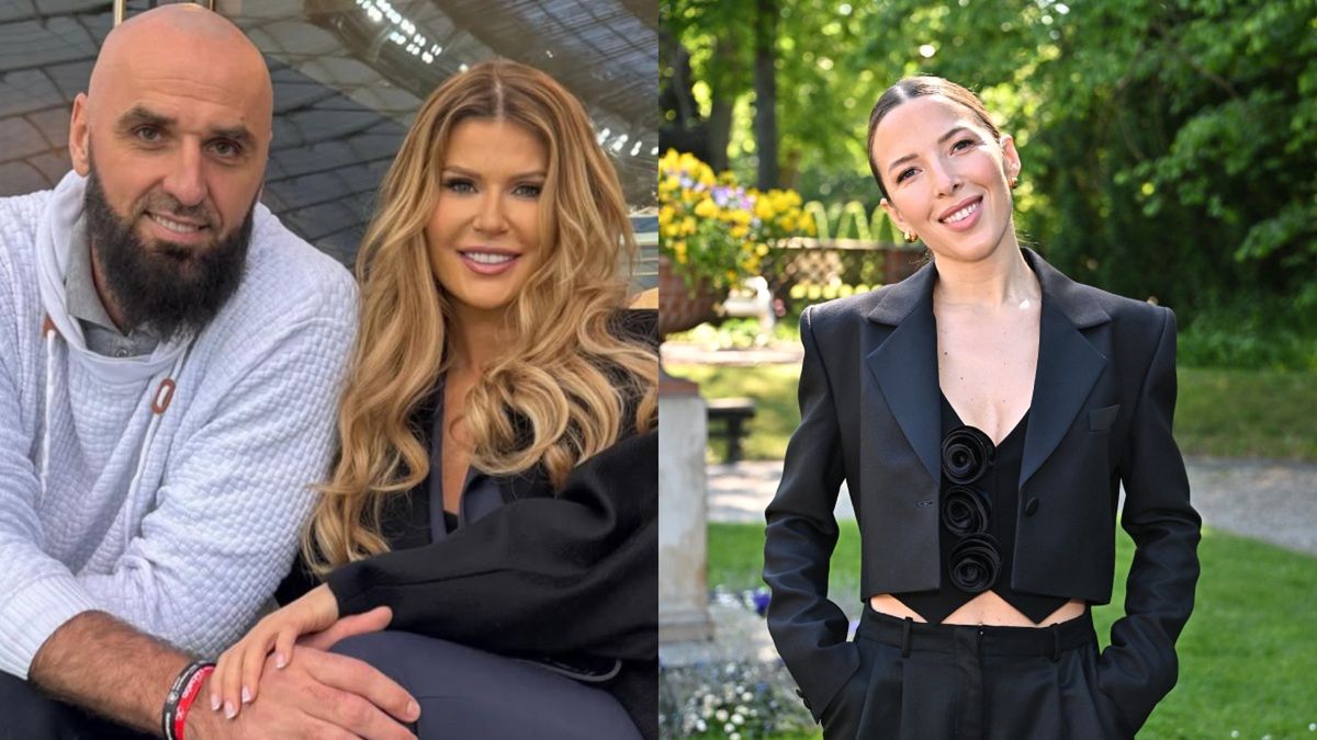 Marcin Gortat z żoną, Ewa Chodakowska