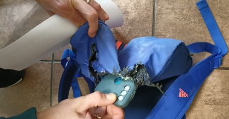 Wybuch w szkole. Wszystko przez telefon