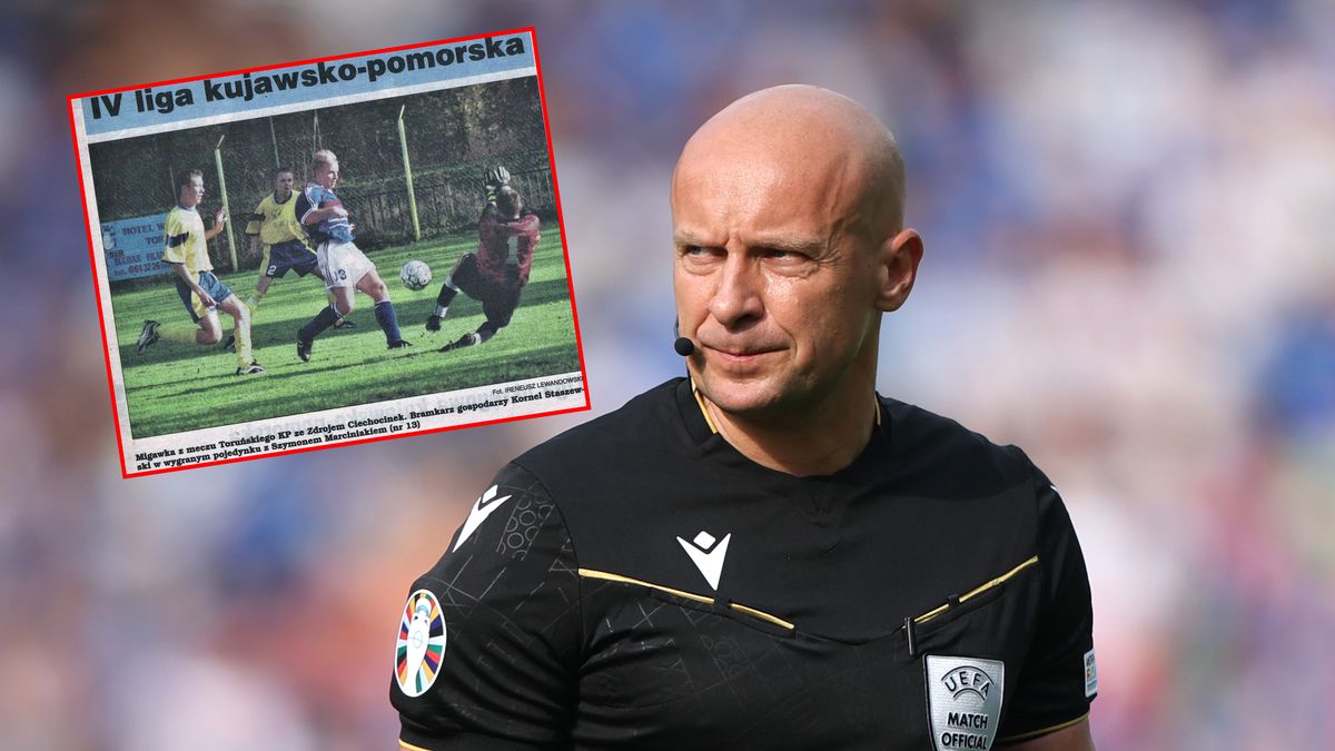 Szymon Marciniak był kiedyś piłkarzem. Grał na IV-ligowych boiskach