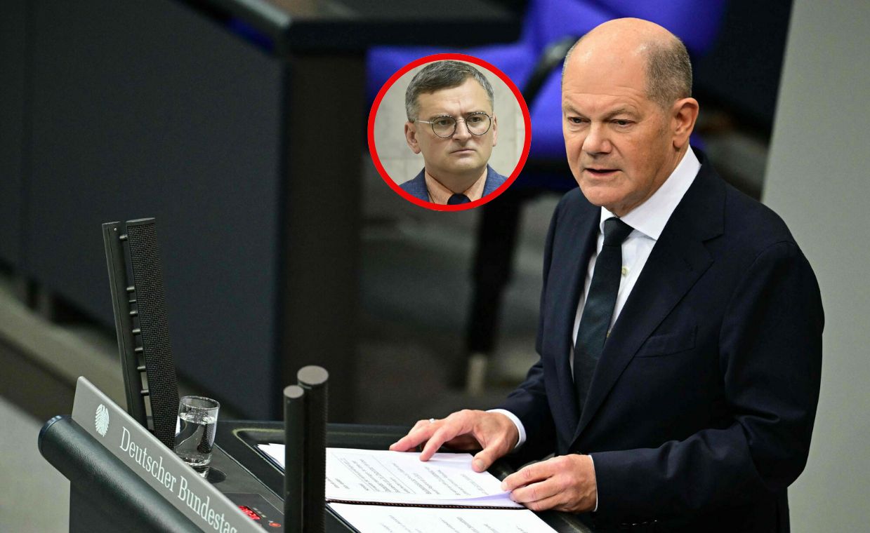 Scholz jednak nie posłuchał Zełenskiego. Kułeba ujawnia