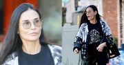 61-letnia Demi Moore wychodzi z zajęć pilatesu BEZ MAKIJAŻU i mknie do auta. Czas się dla niej zatrzymał? (ZDJĘCIA)