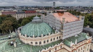 Kraków: Kapsuła czasu na dachu Teatru Słowackiego