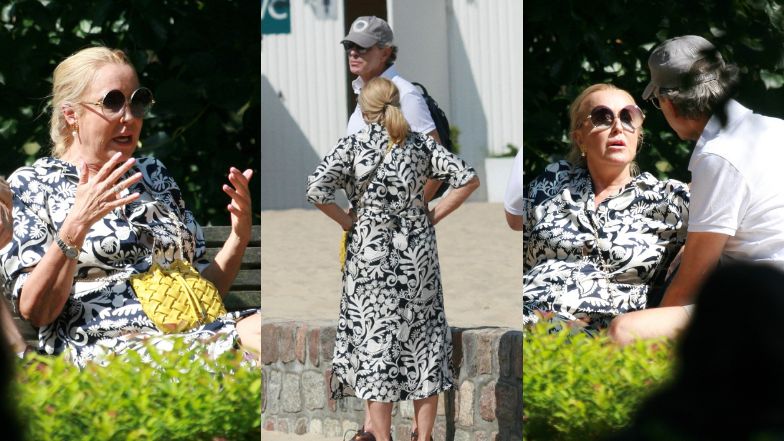 Agata Młynarska awanturowała się z mężem w Sopocie? Są zdjęcia