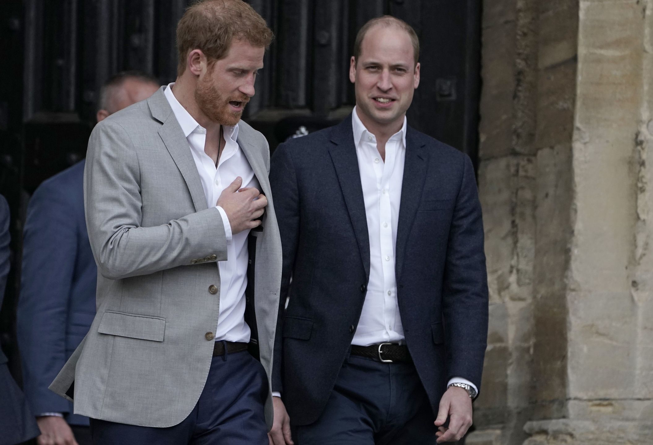 Książę William i książę Harry