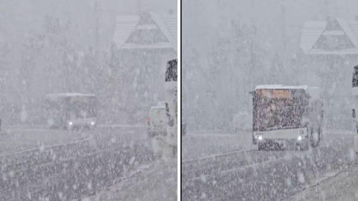 Zima wróciła do Zakopanego. Śnieg zasypuje Podhale