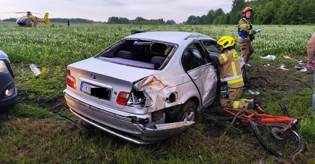Był pod wpływem. Kierowca BMW skazany za potrącenie rowerzystów