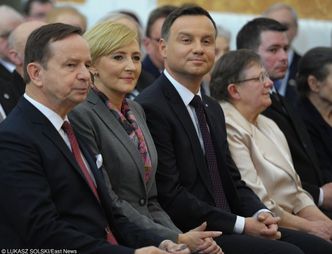 Andrzej Duda: "Kocham żonę. Odprowadzam za nią składki ZUS"