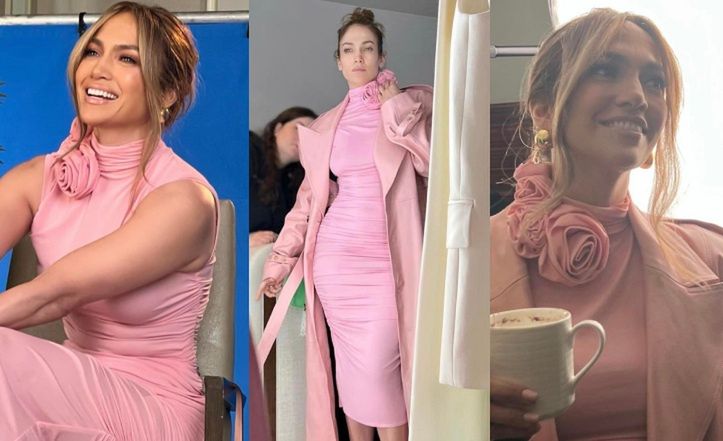 Jennifer Lopez OLŚNIEWA w różowej kreacji Magdy Butrym za 7 tysięcy