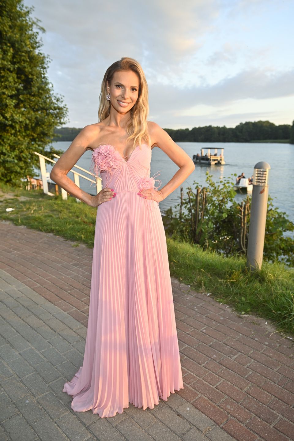 Izabela Janachowska na festiwalu w Mrągowie