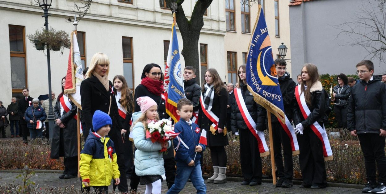 Chojnów: Obchody 107. rocznicy odzyskania niepodległości