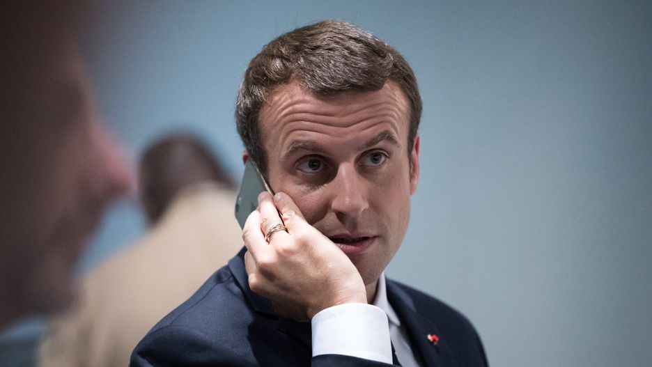 Prezydent Francji Emmanuel Macron
